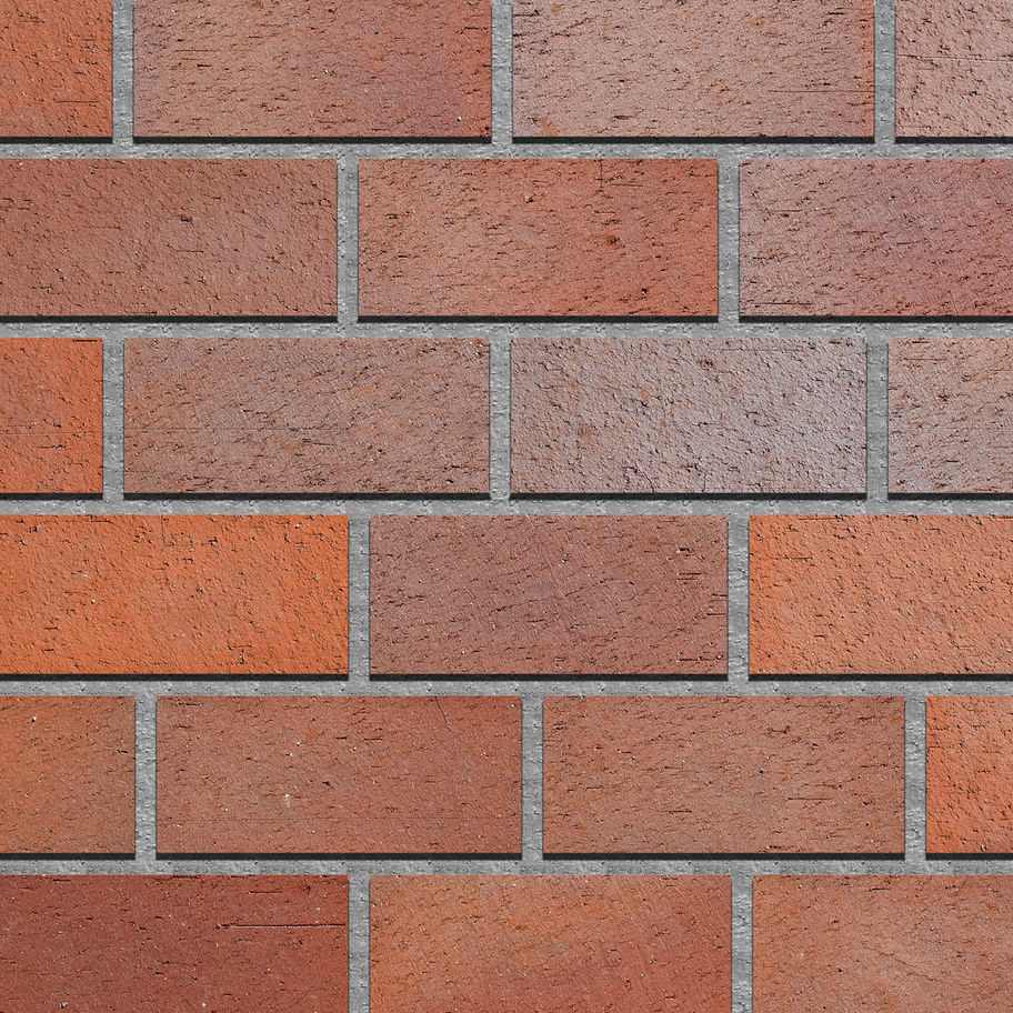 Red Flashed Brick Pavers stacked