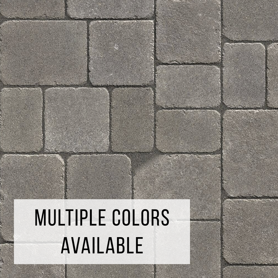 Antiqued Flat Top Pavers sample