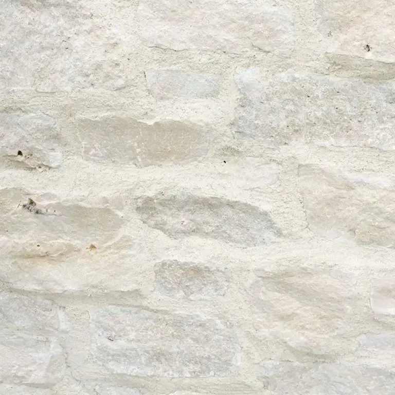 Tundra Cream Rubble Thin Veneer installed