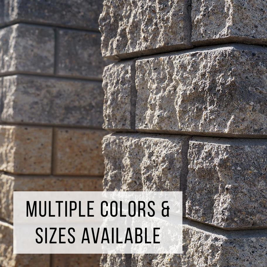 Split Face Masonry Block sample