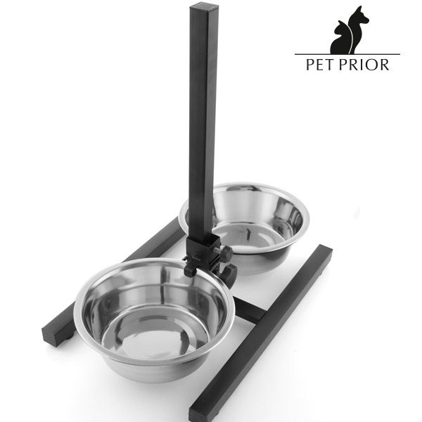 Miniatura: COMEDERO PARA PERROS DOBLE REGULABLE PET PRIOR