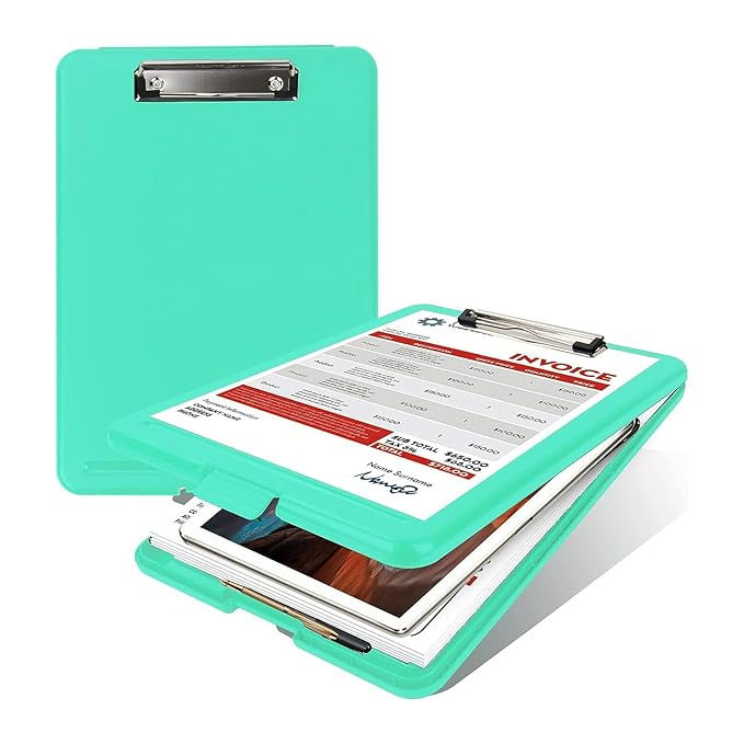 Paperrox Praise A4 Clip Pad/Clipboard with Storage Case for Paper & Document