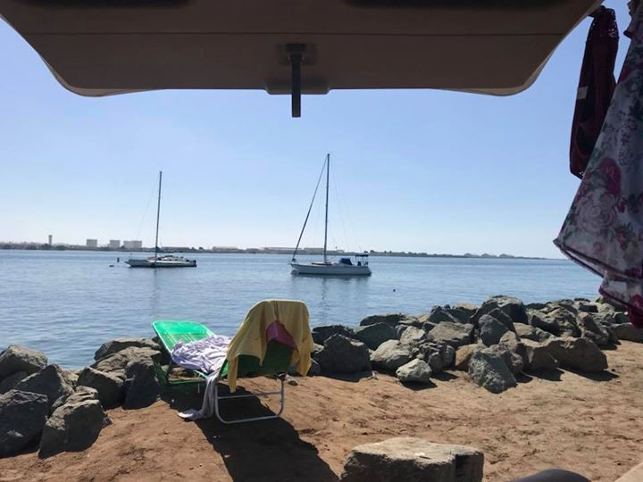 I camped out on Shelter Island for four days. It was amazing. 