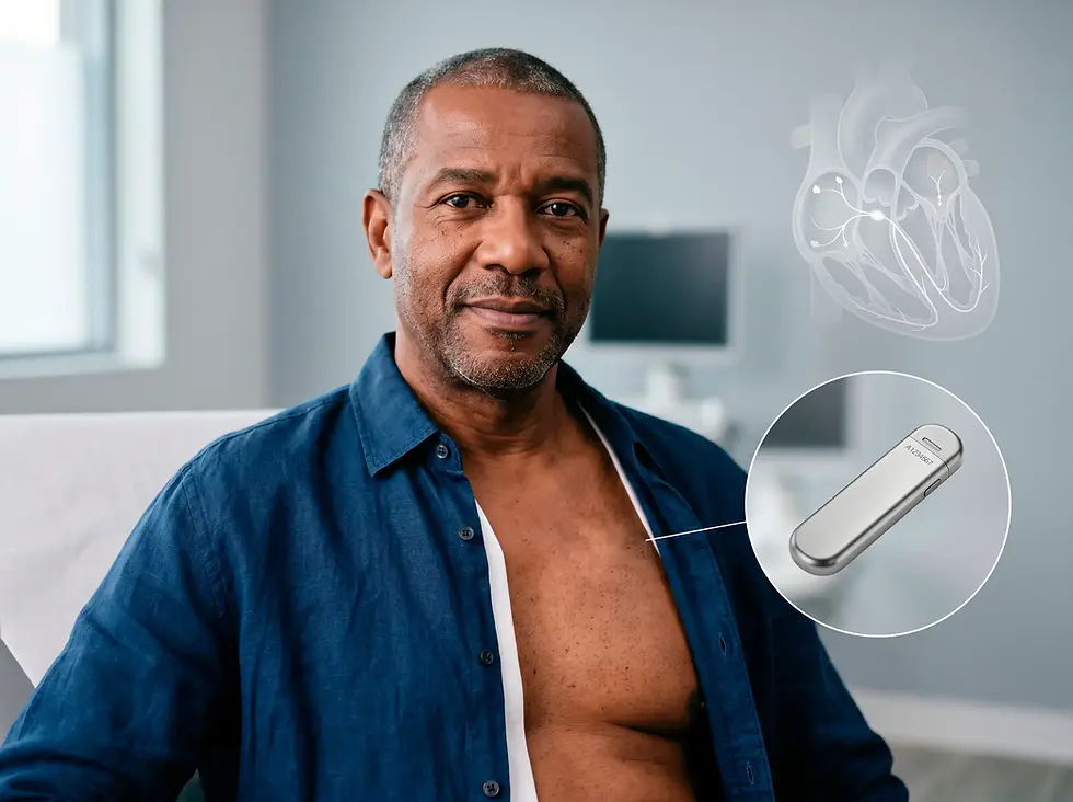 Looper implantável: o exame que monitora seu coração 24 horas por dia.