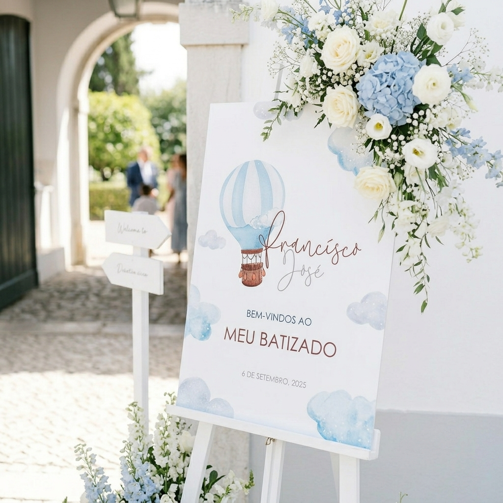 Placar de Boas Vindas - Qualquer evento - Personalizado