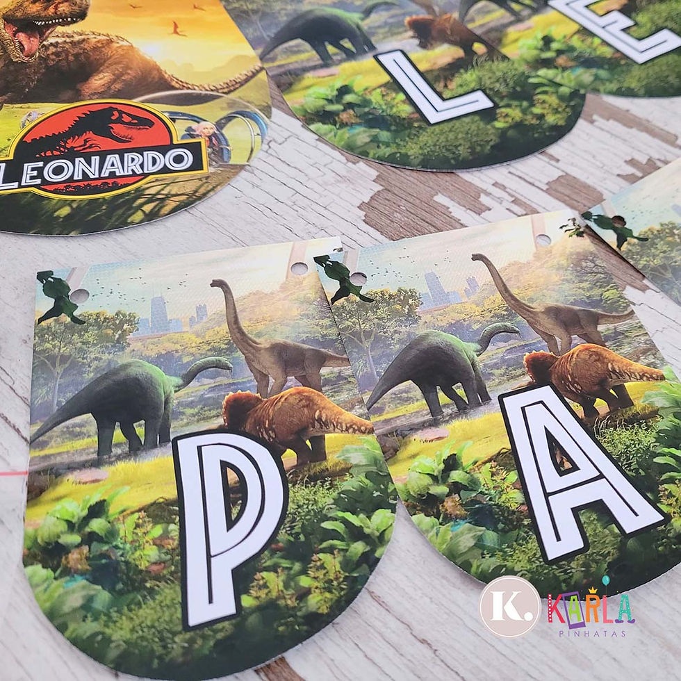 Thumbnail: Bandeirola parabéns ou nome