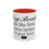 Thumbnail: "Deep Breaths" Accent Coffee Mug 