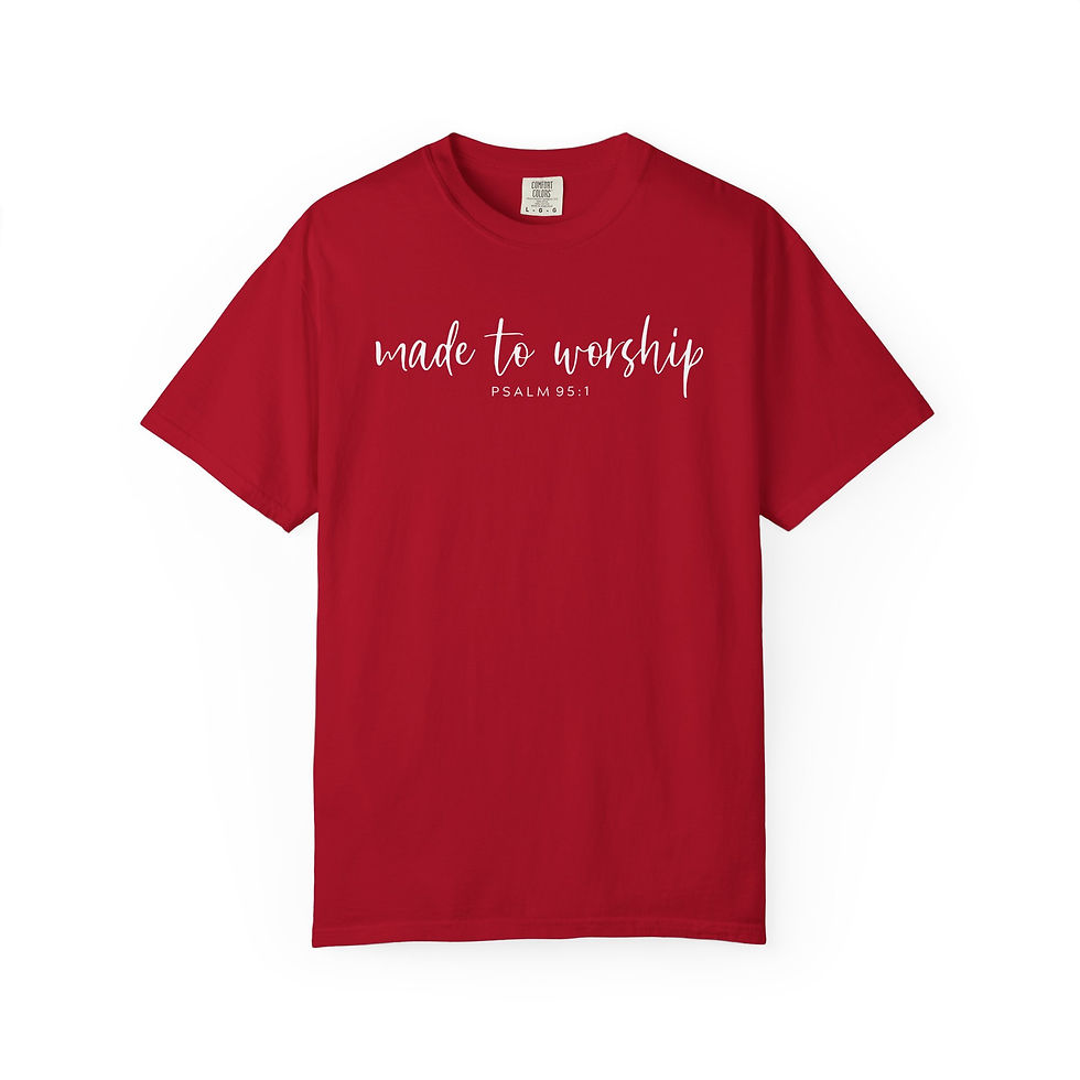 Thumbnail: "Made to Worship" T-Shirt (Unisex)