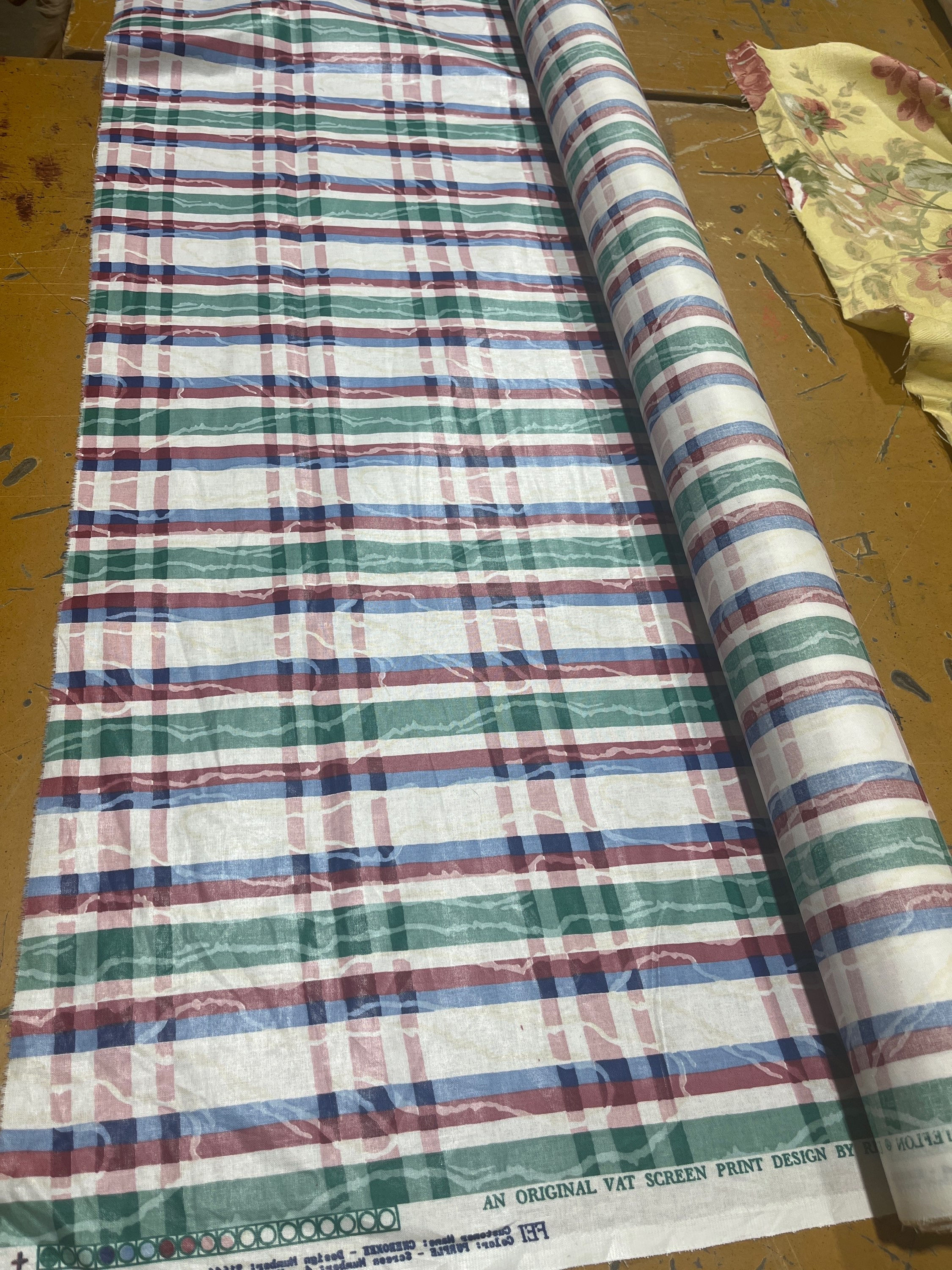 Plaid Fabric