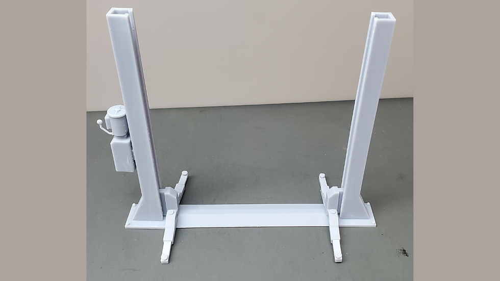 Thumbnail: 2 Post Car Lift withe adjustable lift arms and height