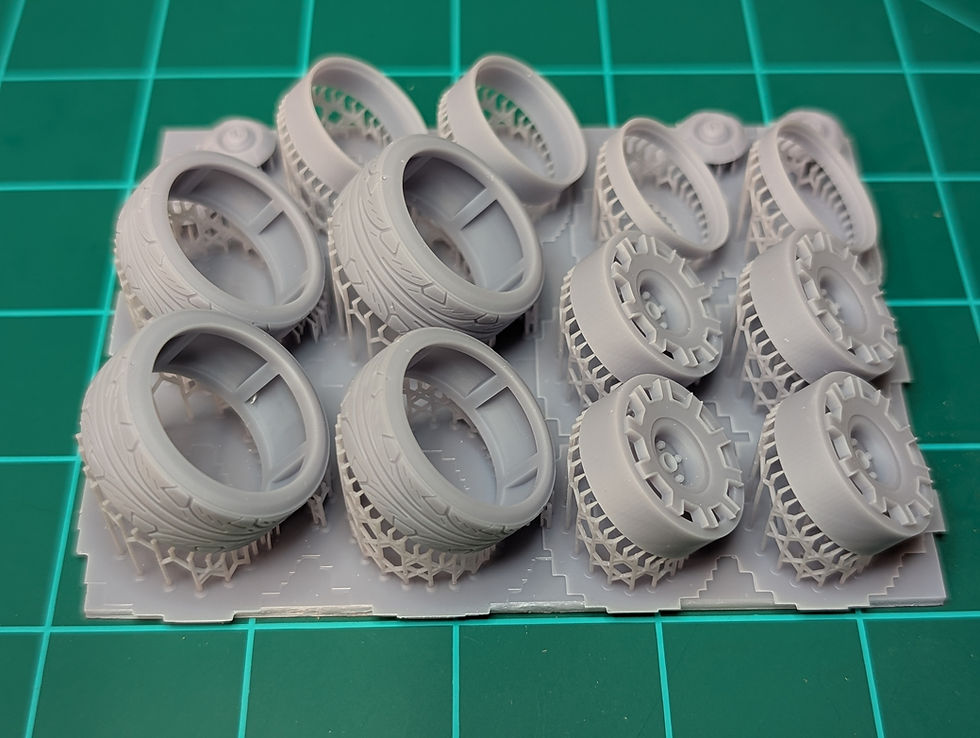 Thumbnail: CLASSIC RACELINE WHEELS & Tires 22/10 x 22/12.5