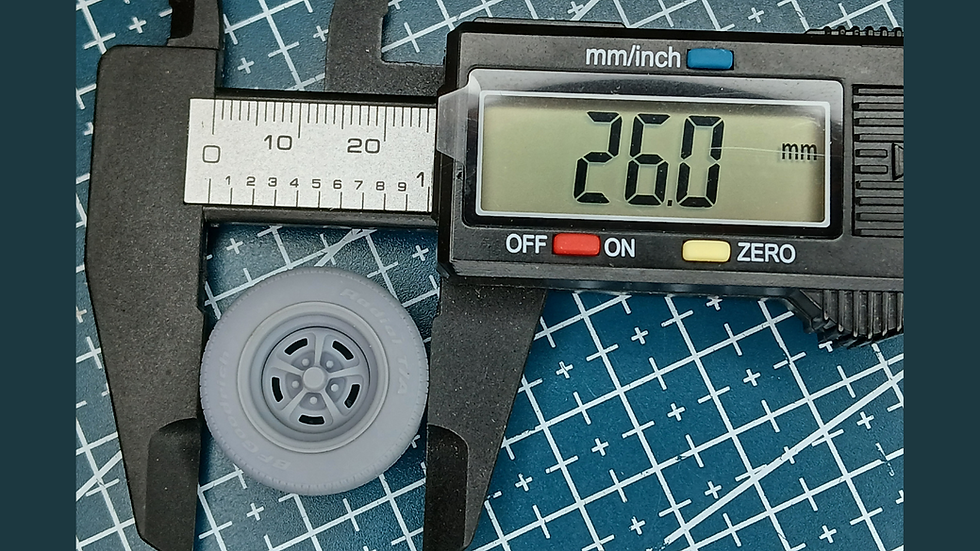 Thumbnail: 15" Magnum 500 Wheel Set 8" Front / 10" Rear