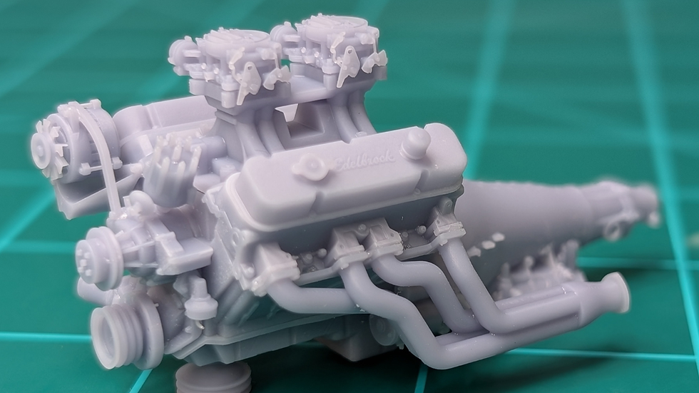 Thumbnail: Buick 400-455 Tunnel Ram Engine with TH 400 Trans 1/25