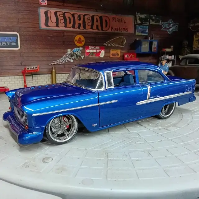 Thumbnail: 1955 Chevy Bel Air Pro Touring Chassis for the 1/25 AMT model kit