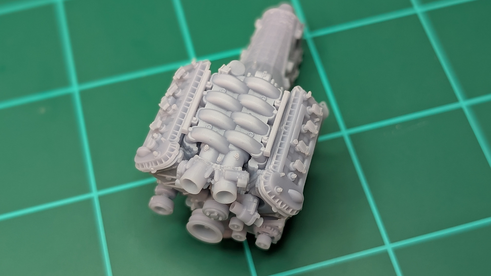 Thumbnail: FORD MUSTANG V8 DARK HORSE ENGINE with TREMEC Trans 1/25