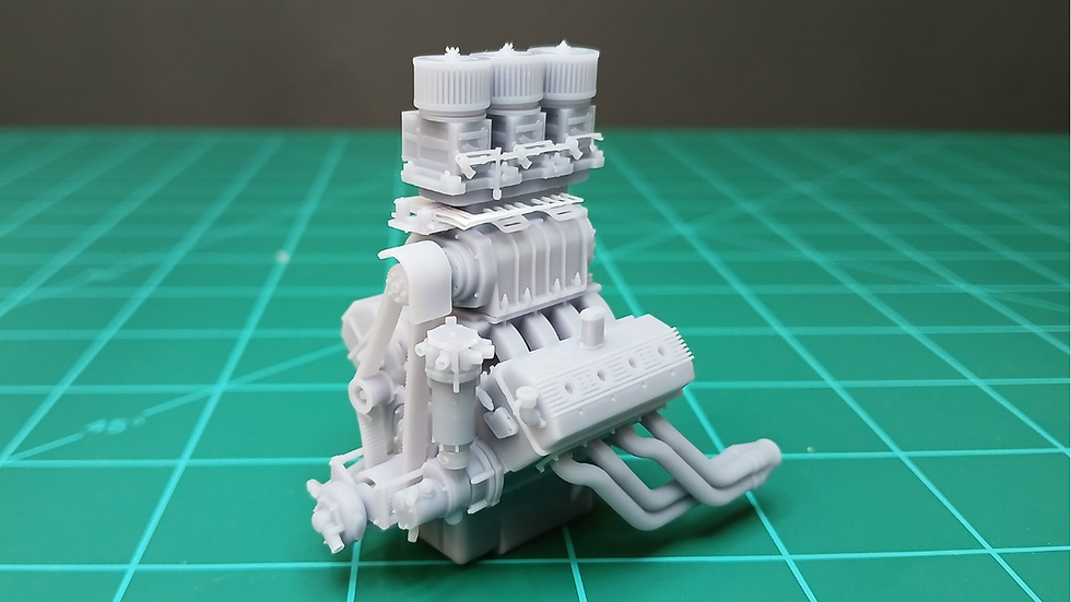 Thumbnail: Blown 640ci Alan Root BBF Hemi with Predator Carbs 1/25