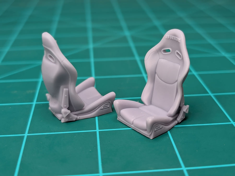 Thumbnail: 2 pcs Sparco Bride Racing Seat