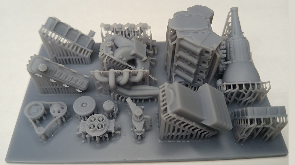 Thumbnail: 1980s 1990s style Big Block Chevy BBC Engine with Powerglide trans 1/25