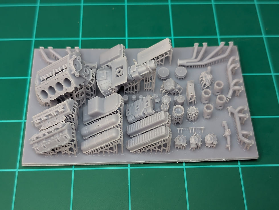 Thumbnail: Buick Nailhead Tri Power with  Dynaflow Trans 1/25