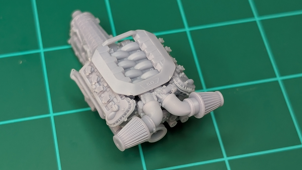 Thumbnail: FORD MUSTANG V8 DARK HORSE ENGINE with TREMEC Trans 1/25