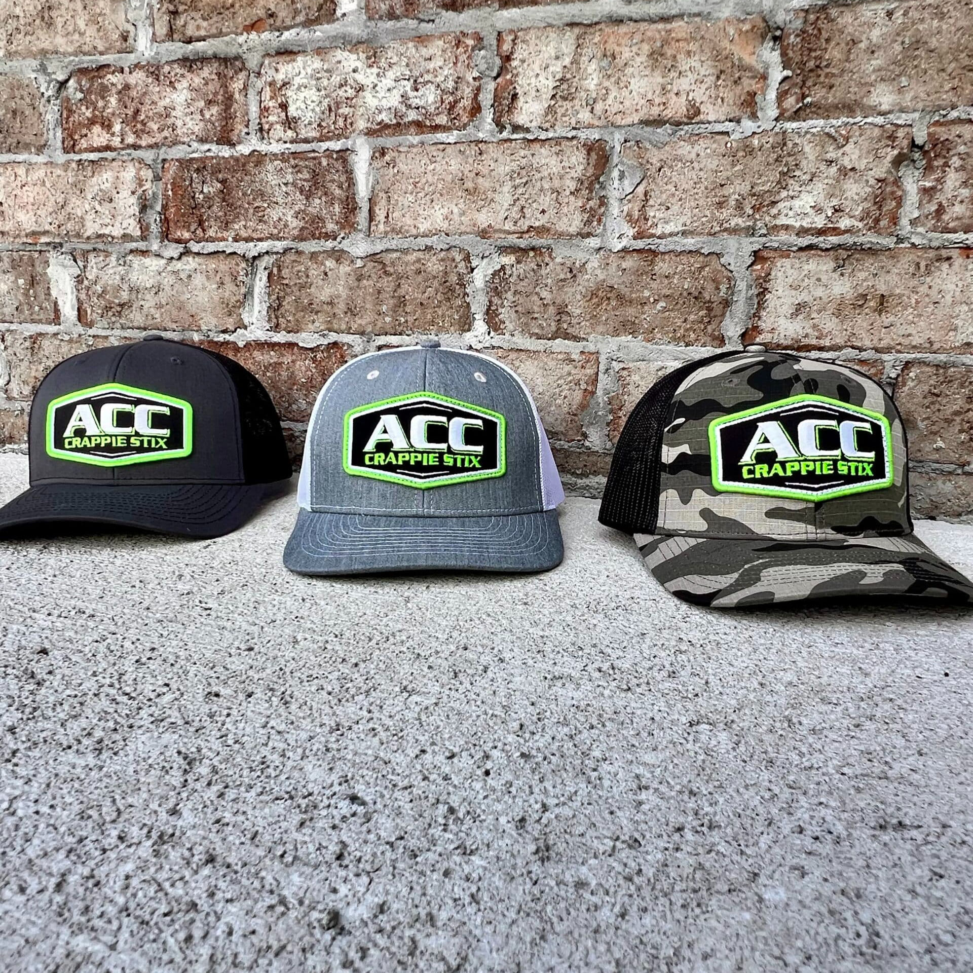 ACC Crappie Stix Logo Patch Hat
