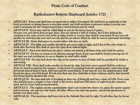 Dark Classroom Ship's Code: 5 Commitments of a Motley Crew