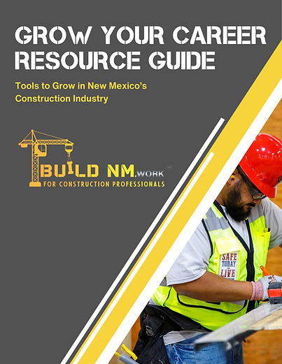 Grow Your Career resource guide first page