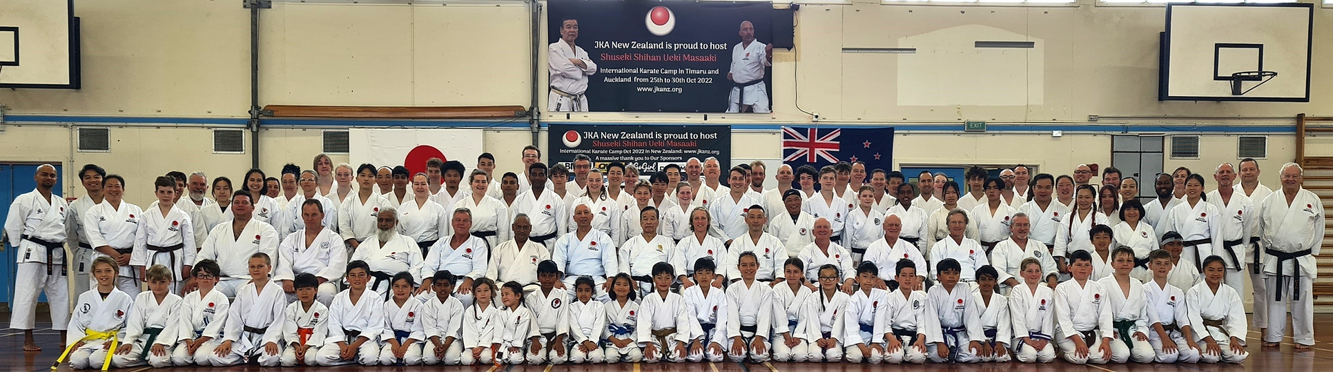 Masaaki Ueki Gasshuku JKA New Zealand