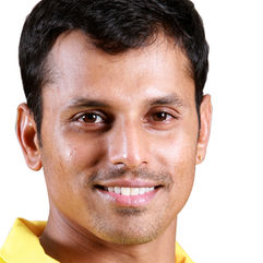 Headshot of a cricketer for profile display, captured by Javed Hussain, professional sports photographer in Delhi NCR.