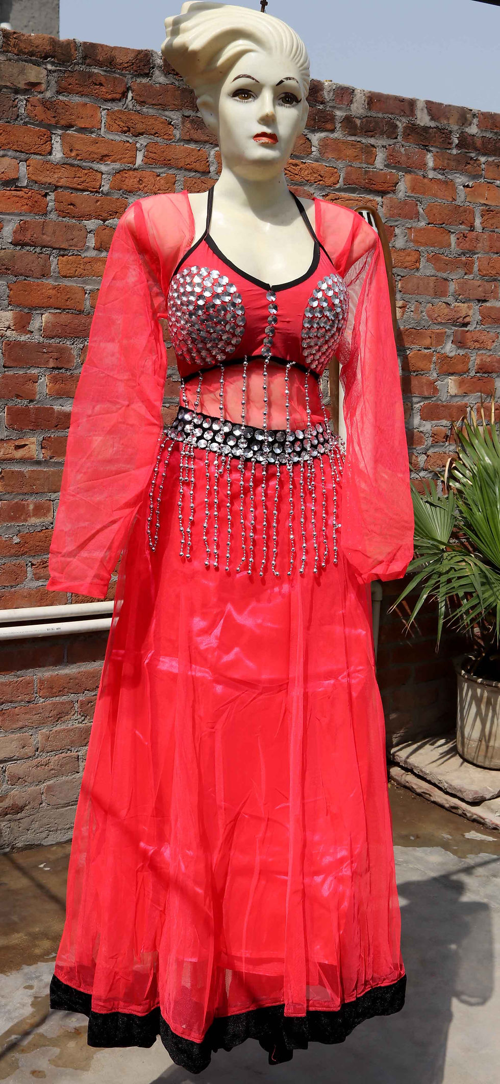Thumbnail: Indo western Dance lehenga choli