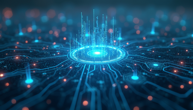 Futuristic AI image