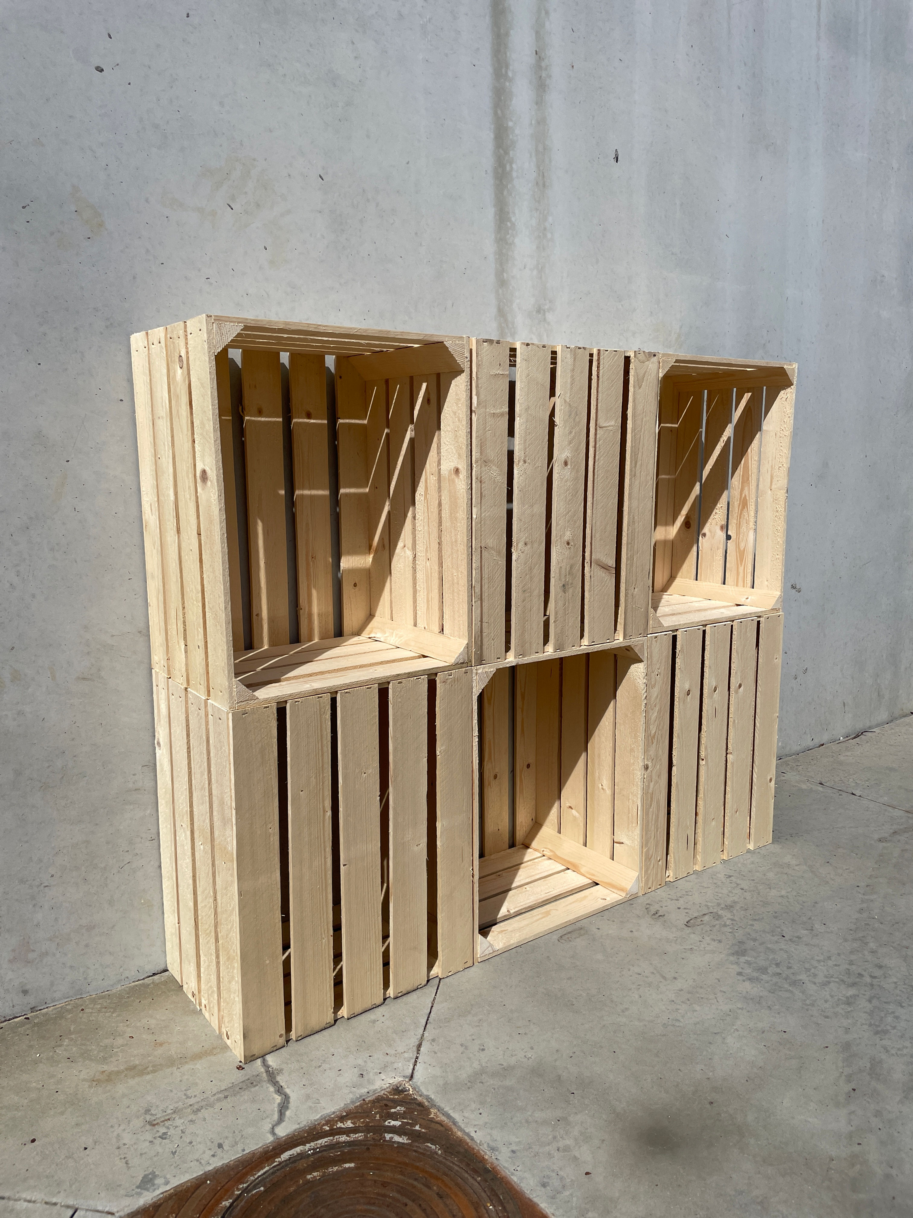 Fruitkisten Blanco Naturel Hout