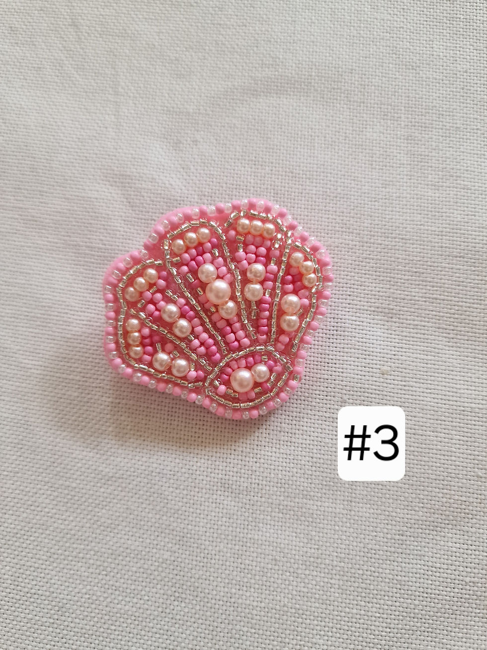 Thumbnail: EMBELLISHED BROOCHES SLIPPERS - CUSTOM MADE