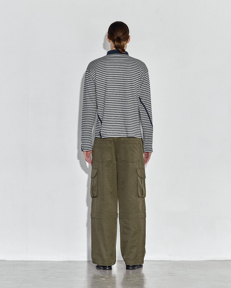 Thumbnail: Undertow Polo - Grey Stripe
