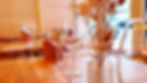 Table du restaurant Bouch et sac décoration