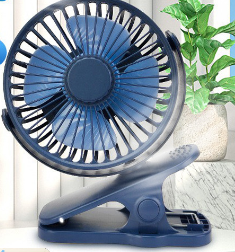 Miniatura: USB Mini Clip Fan - Silent Rechargeable For Dorms