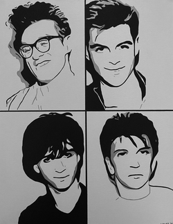 The Smiths 14X18 by Jeff Giles