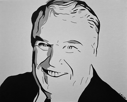 John Madden 8X10 by Jeff Giles