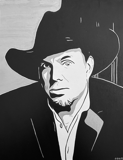 Garth Brooks 11X14 by Jeff Giles