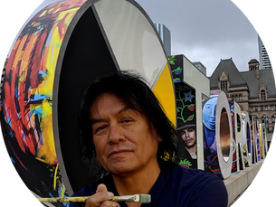 Joseph Sagaj Indigenous Toronto Sign Artist