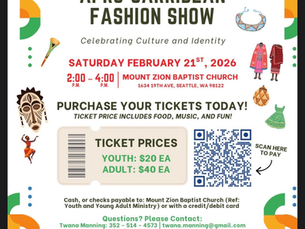 Afro-Caribbean Fashion Show at Mount Zion Baptist Church