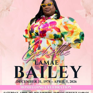 In Loving Memory of Lyshelle Bailey 