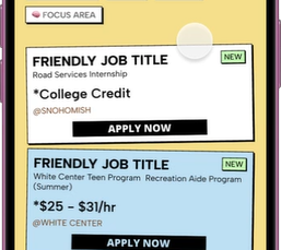 Use King County YouthWorks to find summer jobs with good pay, school credit and to build your resume:
