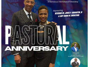 Celebrating 20 years of Pastoring, Preaching, and Teaching Damascus International Fellowship