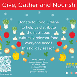 Donate to Food Lifeline - Everyone needs nutrition this holiday season