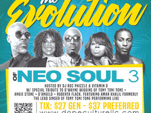 The Evolution tonight doors open at 6PM at Langston Hughes