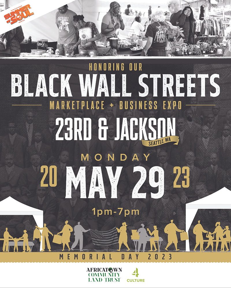 Black Wall Street Event kicks of Africatown Summer of Soul Series on Memorial Day