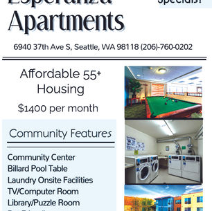 Great Move-in specials for 55+ affordable housing 