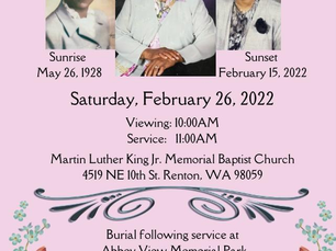 In Loving Memory of Mother Mary D. Skinner