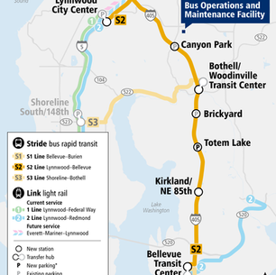 Stride bus rapid transit Creating fast, frequent and reliable transit connections north, east and south of Lake Washington
